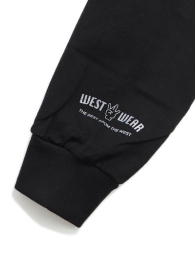 画像5: WEST WEAR GFL LOGO L/S TEE BLACK/CHARCOAL/SILVER