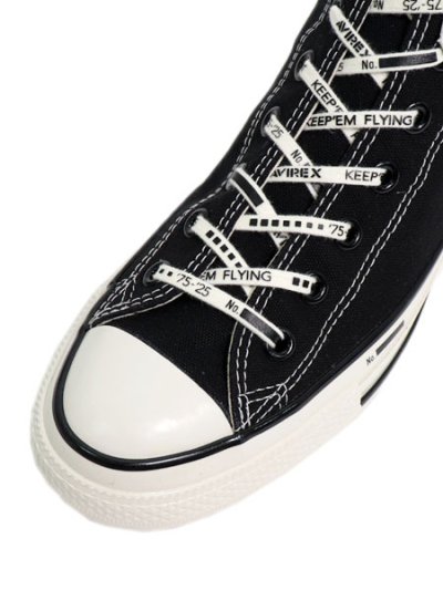 画像7: 【送料無料】AVIREX CONVERSE ALL STAR HI BLACK