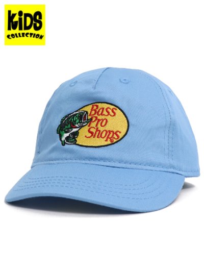 画像1: 【KIDS】BASS PRO SHOPS INFANT EMBROIDERED LOGO TWILL CAP C BLU