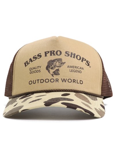 画像2: BASS PRO SHOPS OUTDOOR WORLD MESH CAP-TAN/BROWN