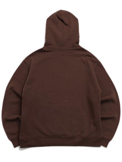 画像2: 【送料無料】ACAPULCO GOLD ACGD SNAP HOODED SWEATSHIRT BROWN