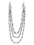 ADVANCE WALLET CHAIN SILVER 58cm/65cm/70cm