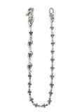 ADVANCE WALLET CHAIN SILVER 70cm