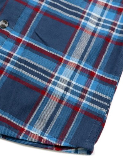 画像5: 【KIDS】CARHARTT KIDS CHILD FLANNEL HOODDED SHIRT-DK DENIM