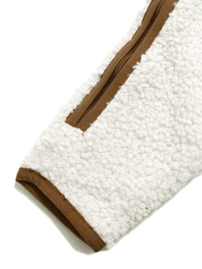 画像7: 【KIDS】CARHARTT KIDS INF ZIP SHERPA COVERALL-TURTLEDOVE 