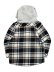画像2: 【KIDS】CARHARTT KIDS CHILD FLANNEL HOODDED SHIRT-C.BLK (2)