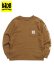 画像1: 【KIDS】CARHARTT KIDS CH LS GRAPHIC POCKET TEE-C.BROWN (1)