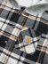 画像3: 【KIDS】CARHARTT KIDS CHILD FLANNEL HOODDED SHIRT-C.BLK