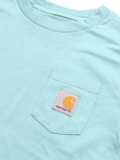 画像3: 【KIDS】CARHARTT KIDS CH LS GRAPHIC POCKET TEE-STILLWATER