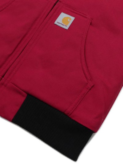 画像3: 【送料無料】【KIDS】CARHARTT KIDS YTH CANVAS INS ACTIVE JKT-JESTER RED