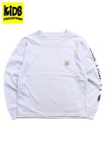 【KIDS】CARHARTT KIDS CH LS GRAPHIC POCKET TEE-MICA