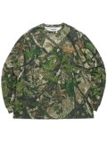 RED HEAD TRUE FIT CAMO L/S TEE-TRUE TIMBER HTC GRN