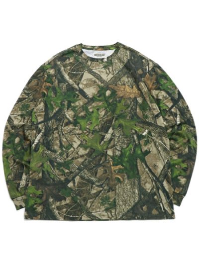 画像1: RED HEAD TRUE FIT CAMO L/S TEE-TRUE TIMBER HTC GRN