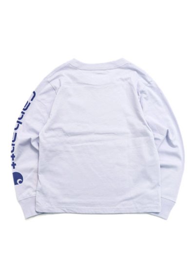 画像2: 【KIDS】CARHARTT KIDS CH LS GRAPHIC POCKET TEE-MICA