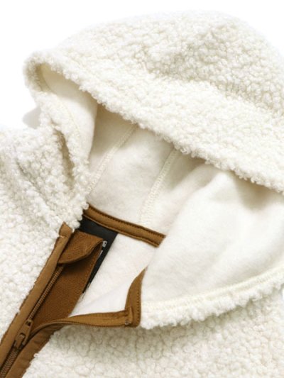 画像3: 【KIDS】CARHARTT KIDS INF ZIP SHERPA COVERALL-TURTLEDOVE 