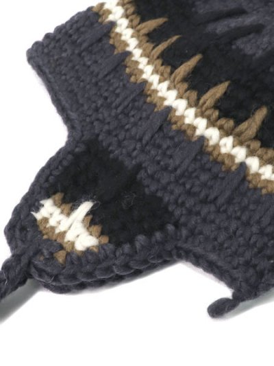 画像3: sublimeroe HANDKINT EARFLAP WT CHARCOAL MIX