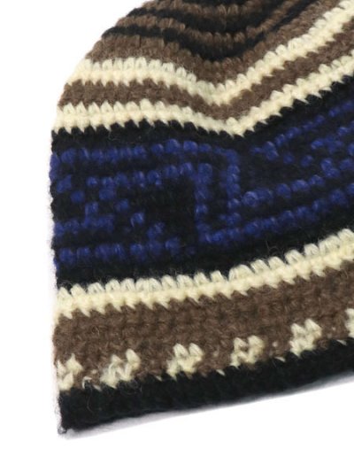 画像3: sublimeroe FINE HAND KNIT HAT MOCA MIX