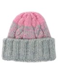 sublimeroe HAND KNIT FISHERMAN WT LT GREY/PINK
