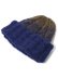 画像2: sublimeroe HAND KNIT FISHERMAN WT ROYAL/BROWN (2)