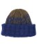 画像1: sublimeroe HAND KNIT FISHERMAN WT ROYAL/BROWN (1)
