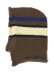 画像3: sublimeroe HAND KNIT LINE BALACLAVA BROWN MIX (3)
