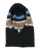 画像1: sublimeroe HAND KNIT LINE BALACLAVA BLACK MIX (1)