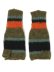 画像1: sublimeroe HAND KNIT LINE GLOVE MOSS MIX (1)