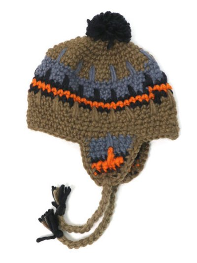 画像1: sublimeroe HANDKINT EARFLAP WT MOCA MIX