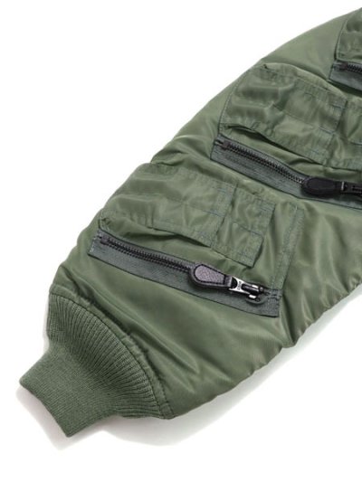 画像7: 【送料無料】AVIREX 12 POCKET BIG MA-1 SAGE