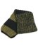 画像2: sublimeroe HAND KNIT LONG MUFFLER BLACK/MOSS (2)