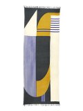 【送料無料】sublimeroe PATTERN MERINO STOLE BLACK TYP