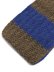 画像3: sublimeroe HAND KNIT LONG MUFFLER ROYAL/BROWN (3)