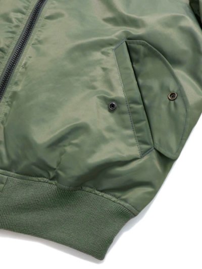 画像4: 【送料無料】AVIREX 12 POCKET BIG MA-1 SAGE