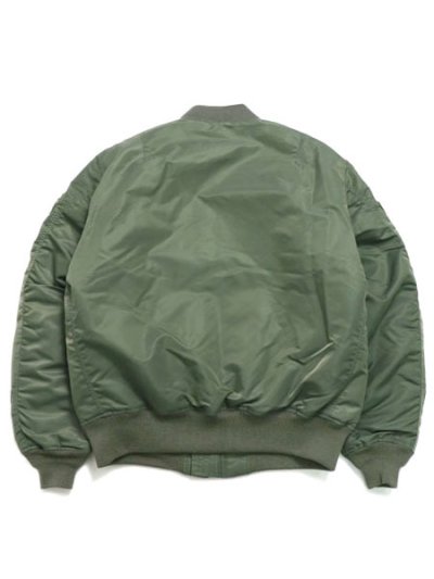 画像2: 【送料無料】AVIREX 12 POCKET BIG MA-1 SAGE