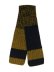 画像1: sublimeroe HAND KNIT LONG MUFFLER BLACK/MOSS (1)