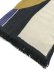 画像3: 【送料無料】sublimeroe PATTERN MERINO STOLE BLACK TYP (3)