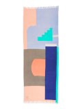 【送料無料】sublimeroe PATTERN MERINO STOLE PINK TYP