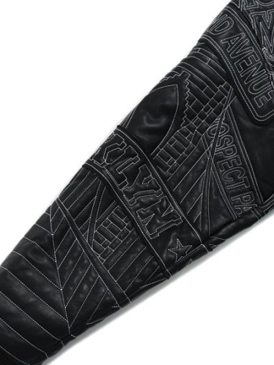 画像7: 【送料無料】PELLE PELLE NYC BORO QUILTED JACKET BLACK/WHITE