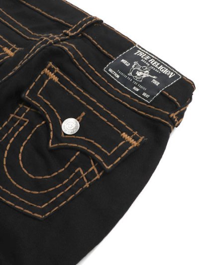 画像5: 【送料無料】TRUE RELIGION RICKY SUPER T STRAIGHT BODY RINSE BLACK