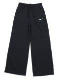 NIKE WMNS PHNX FLC WIDE PANT-BLACK