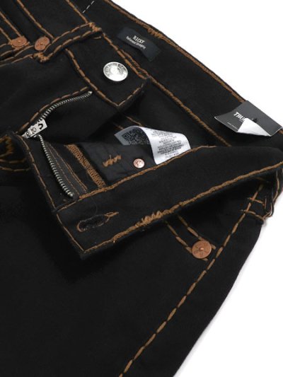 画像4: 【送料無料】TRUE RELIGION RICKY SUPER T STRAIGHT BODY RINSE BLACK