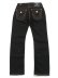 画像1: 【送料無料】TRUE RELIGION RICKY SUPER T STRAIGHT BODY RINSE BLACK (1)