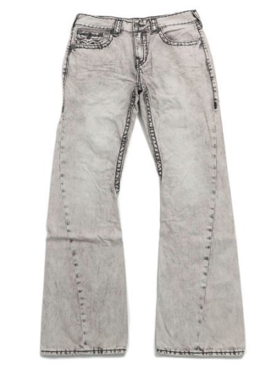 画像2: 【送料無料】TRUE RELIGION JOEY SUPER T FLAP FLARE REBEL TRAIL GRYW