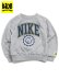 画像1: 【KIDS】NIKE TD B NSW P.E. GFX CREW-LT SMOKE GY HTR (1)