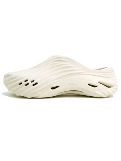 画像1: 【送料無料】crocs ECHO WATER COLOR MARBLED WAVE BONE/MULTI