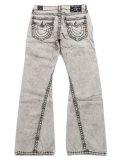 【送料無料】TRUE RELIGION JOEY SUPER T FLAP FLARE REBEL TRAIL GRYW