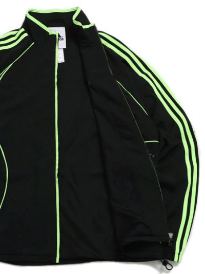 画像6: 【送料無料】ADIDAS TEAMGEIST TRACK TOP-BLACK/SIGNAL GREEN
