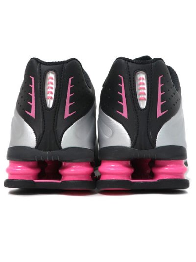 画像4: 【送料無料】NIKE WMNS SHOX R4 BK/METALLIC SLV/PINKSICLE