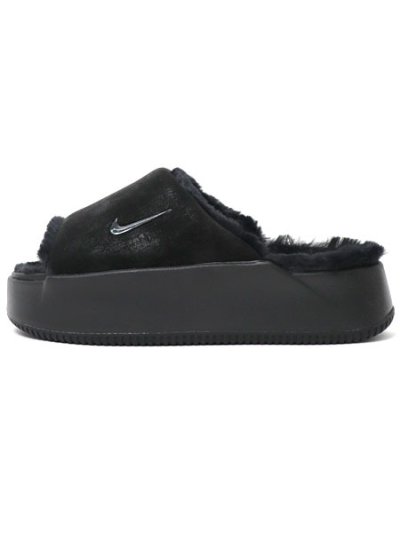 画像3: NIKE WMNS CALM ELEVATION FUR BLACK/BLACK