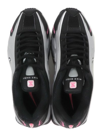 画像6: 【送料無料】NIKE WMNS SHOX R4 BK/METALLIC SLV/PINKSICLE
